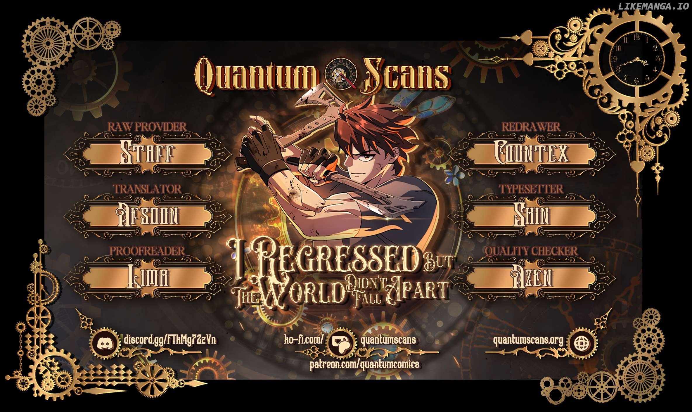I Regressed, but the World didn't End Chapter 20 1